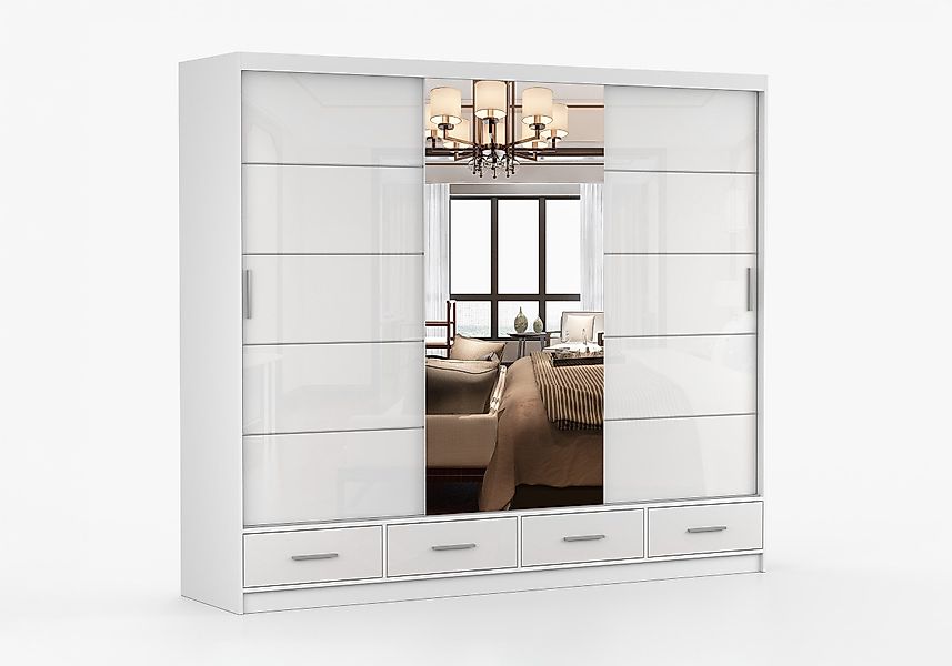 imoebel24 Schwebetürenschrank FLORENCE S 250 cm günstig online kaufen