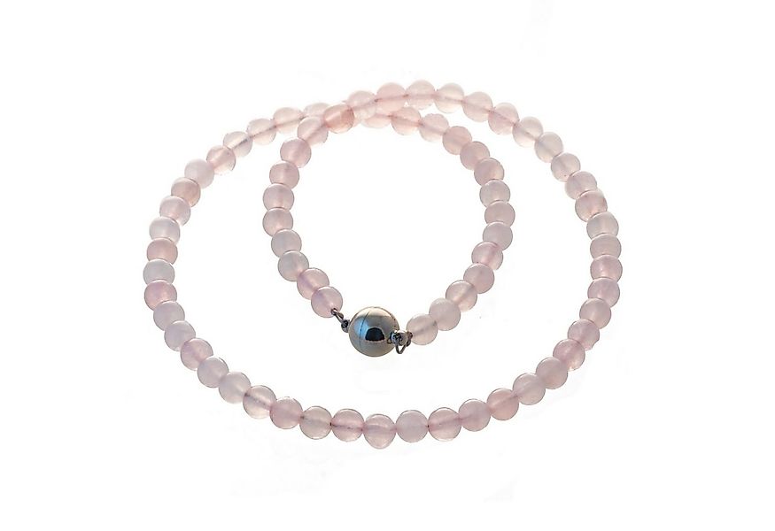 Bella Carina Perlenkette Rosenquarz 8 mm, Rosenquarz 8 mm Perlen günstig online kaufen