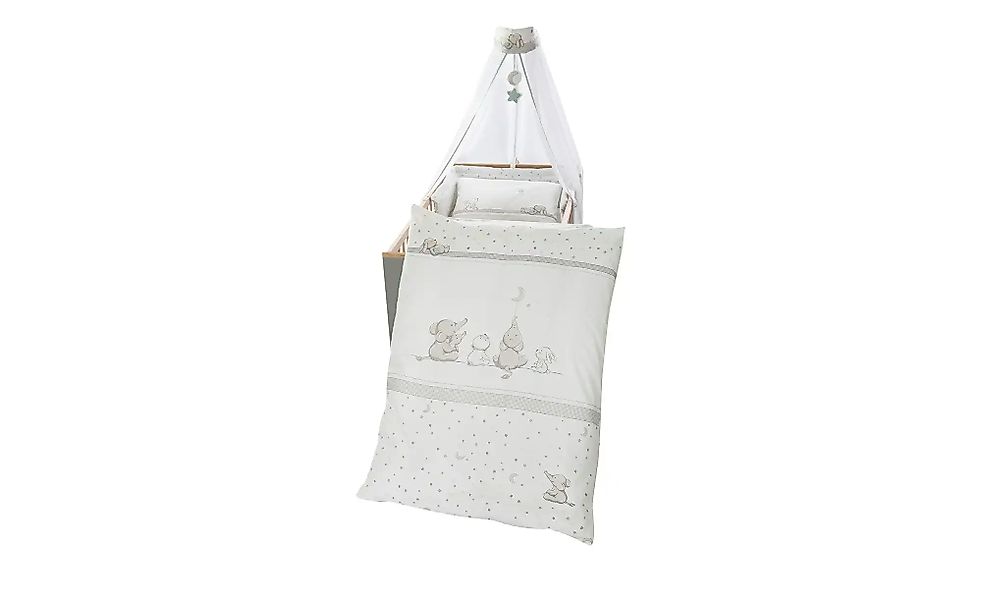 Roba Bett-Set 4-teilig  Sternenzauber ¦ grau ¦ Maße (cm): B: 100 Baby > Bab günstig online kaufen