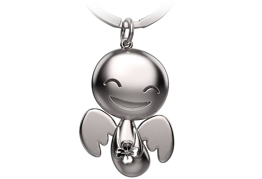 FABACH Schlüsselanhänger Schutzengel "Happy" mit Kleeblatt - Süßer Engel Gl günstig online kaufen
