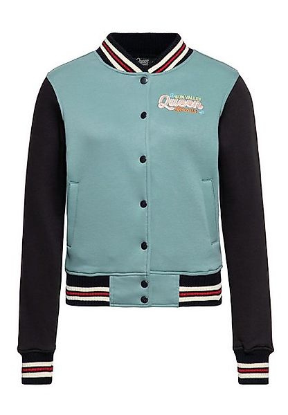 QueenKerosin Collegejacke Sun Valley (1-St) mit Rückenstickerei günstig online kaufen