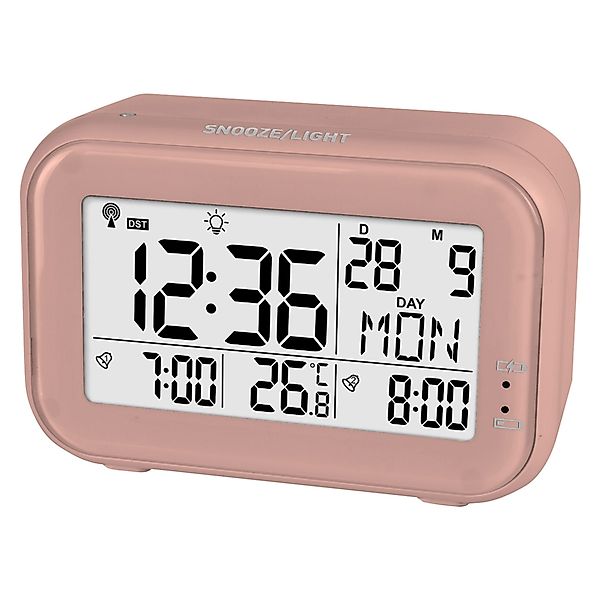 Funkwecker Digitaler Funk-Wecker mit Temperatur, Datum günstig online kaufen