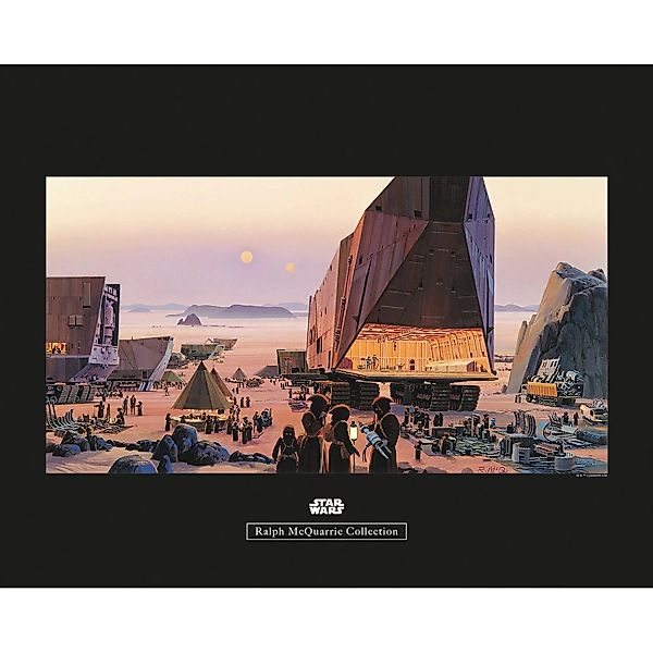 Komar Wandbild Star Wars Market 50 x 40 cm günstig online kaufen