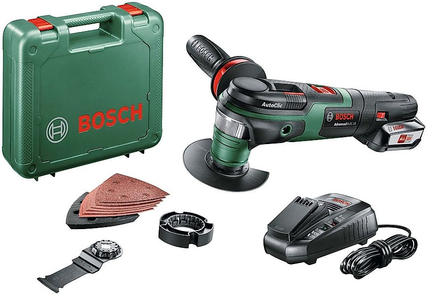 Bosch Home & Garden Akku-Multifunktionswerkzeug AdvancedMulti 18, 18 V, Set günstig online kaufen