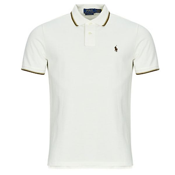 Polo Ralph Lauren  Poloshirt POLO COUPE DROITE EN COTON BASIC MESH COL FANT günstig online kaufen