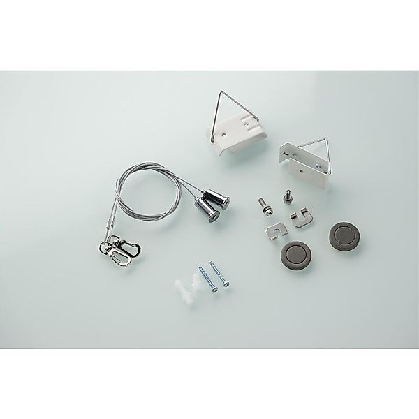 DOTLUX Montageset Seilabhaengung 1m inkl. Deckenbefestigung SOFTEDGE - 6033 günstig online kaufen