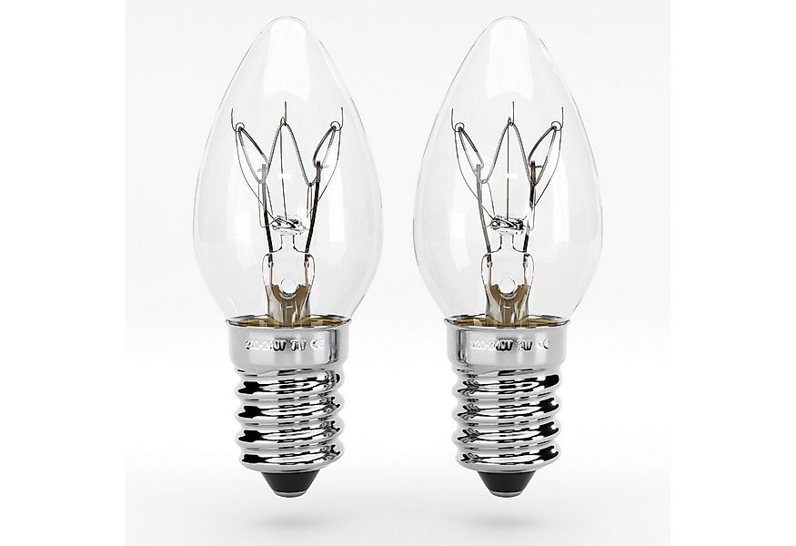greate. Spezialleuchtmittel 2x Ersatzlampe 7W E14 - Salzlampe Nähmaschine E günstig online kaufen