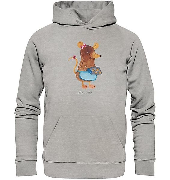 Mr. & Mrs. Panda Hoodie Maus Kekse Größe L - Heather Grey - Geschenk, Winte günstig online kaufen
