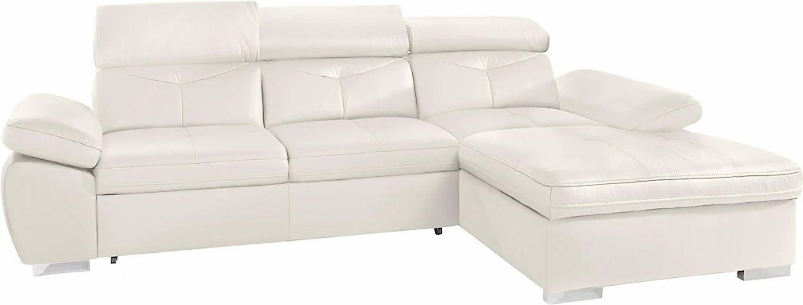 exxpo - sofa fashion Ecksofa "Spring, super bequem, mit Armteil- und Kopfte günstig online kaufen