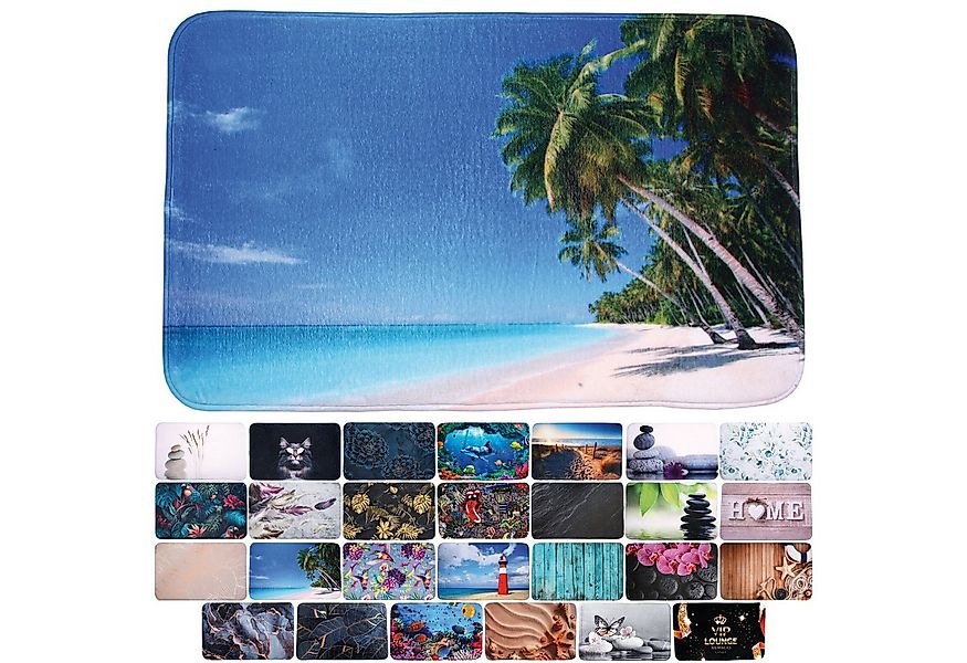 Sanilo Badematte mit Motiv, viele schöne Badteppiche zur Auswahl, rutschhem günstig online kaufen