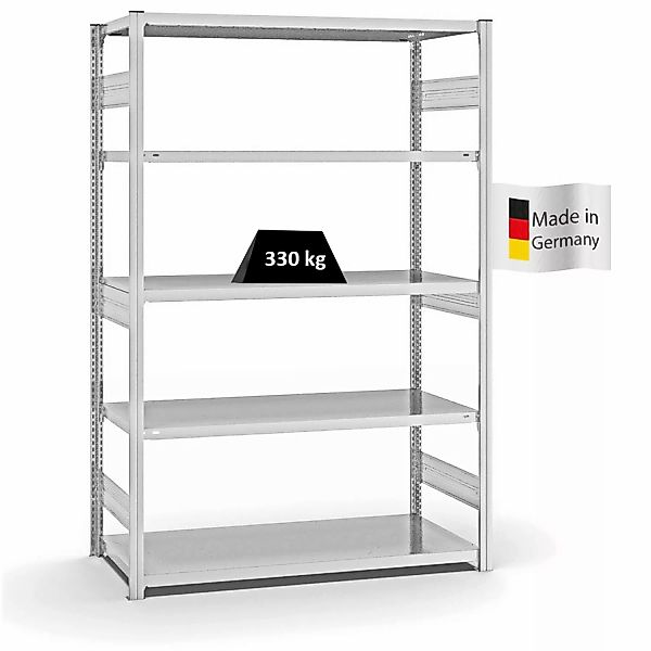 PROREGAL Fachbodenregal Stecksystem T-Profil Heavy-Duty Grundregal HxBxT 20 günstig online kaufen