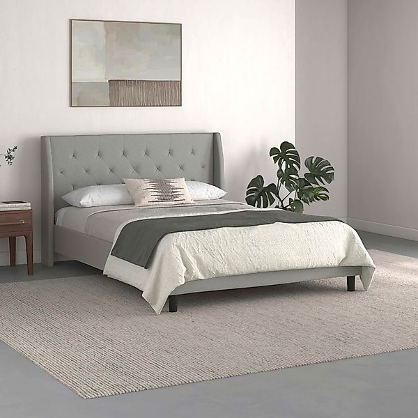 Home affaire Polsterbett »Kempton« 1 Stk. tlg. mit Rautenheftung, gepolster günstig online kaufen