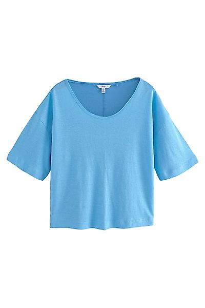 Next T-Shirt Weiches T-Shirt mit U-Ausschnitt, günstig online kaufen
