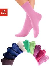 H.I.S Freizeitsocken Packung, 10 Stk. tlg. mit weichen Rippbündchen günstig online kaufen