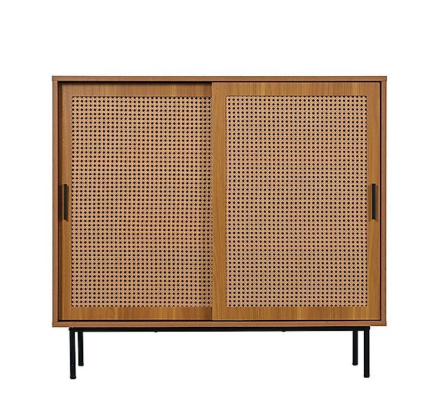 Sweiko Sideboard Küchenschrank, mit 2 Schiebetüren und Verstellbare Ablage, günstig online kaufen
