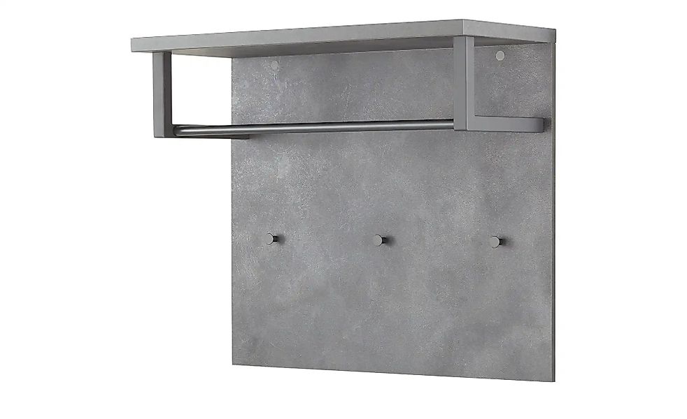 Garderobenpaneel  Volano ¦ grau ¦ Holzwerkstoff foliert ¦ Maße (cm): B: 82, günstig online kaufen