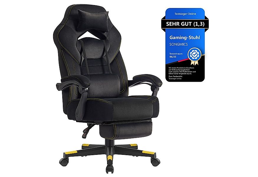 SONGMICS Bürostuhl, Gaming-Stuhl, Computerstuhl, ergonomisches Design, mit günstig online kaufen