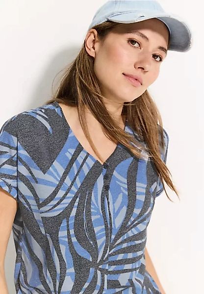 Cecil T-Shirt mit Burnout-Optik günstig online kaufen