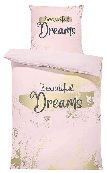 One Home Jugendbettwäsche Beautiful Dreams, Mikrofaser, günstig online kaufen
