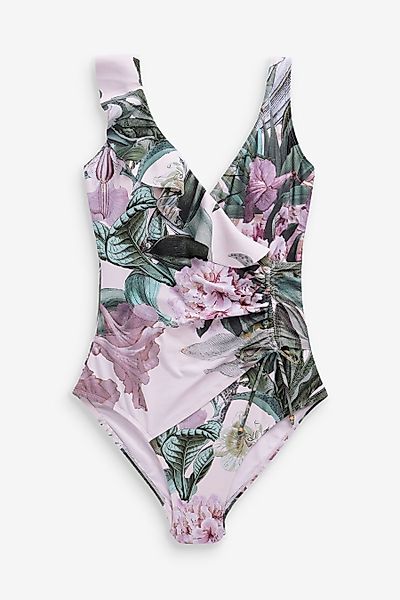 Next Badeanzug Shaping-Badeanzug im Wickeldesign mit günstig online kaufen