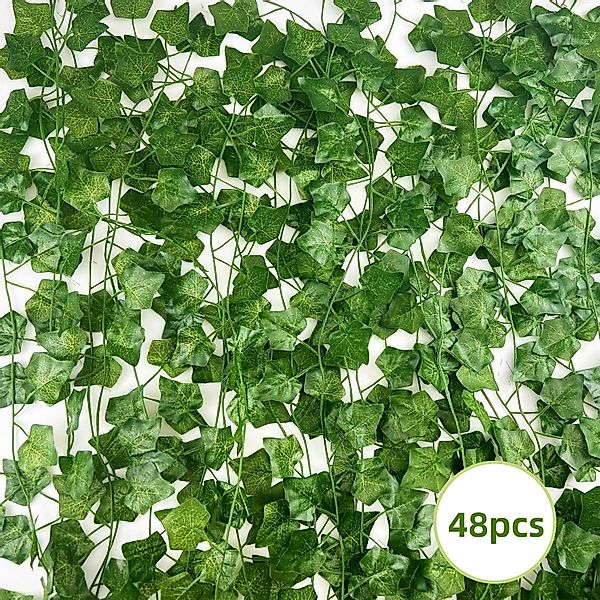 Kunstpflanze 12/24/36pcs 2.2 m Hängepflanze Künstliche günstig online kaufen