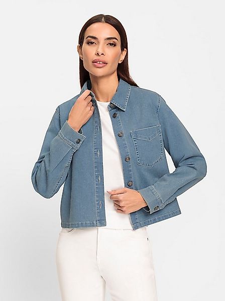 heine Klassische Bluse Jeansbluse . günstig online kaufen