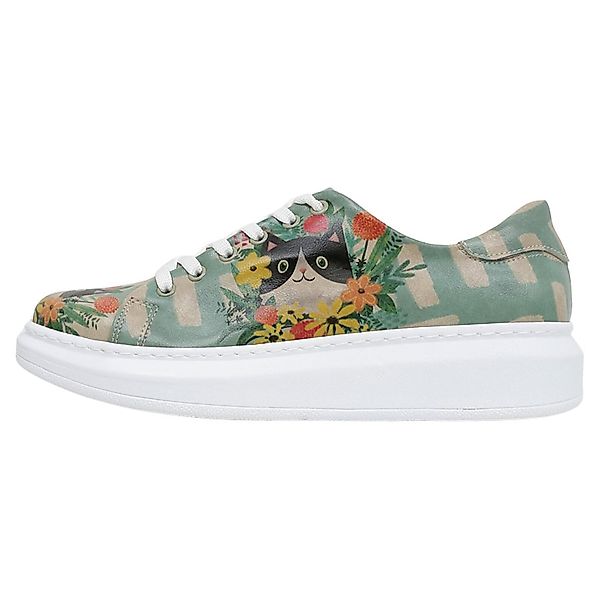 DOGO Plateausneaker "Myra Low-Top Sneaker Smell The Flowers Damen Sneaker, günstig online kaufen