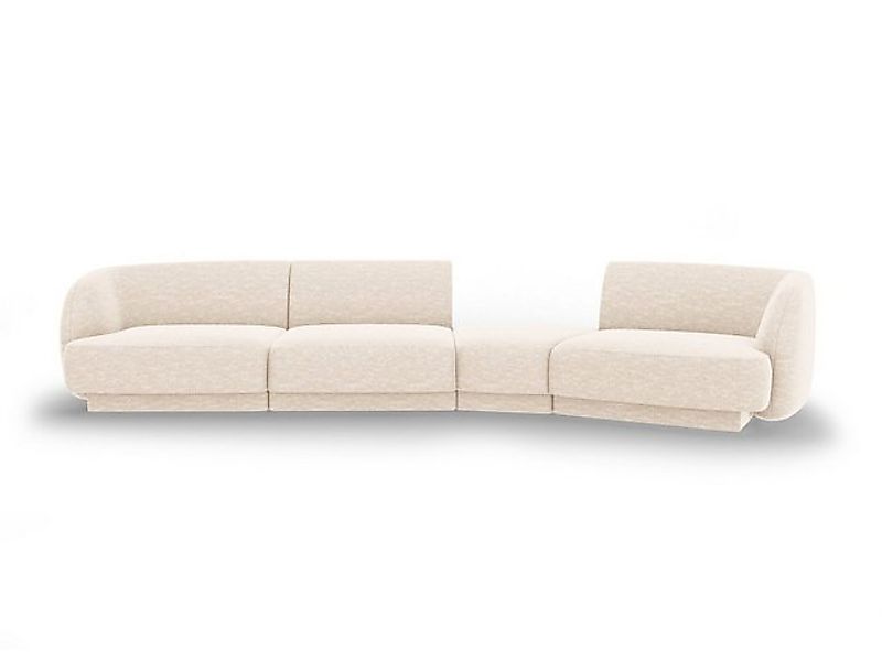 Micadoni Sofa Miley, modular 4-Sitzer günstig online kaufen