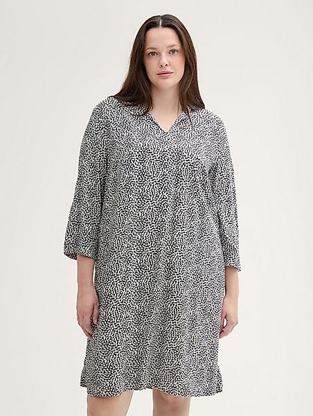 TOM TAILOR PLUS Sommerkleid Plus Size - Kleid mit livaeco™ BY BIRLA CELLULO günstig online kaufen