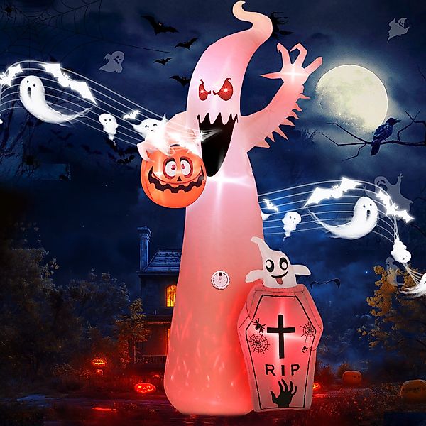 Elegear LED-Dekofigur Weihnachts- & Halloween-Deko, Aufblasbare günstig online kaufen