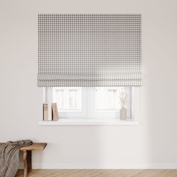 Dekoria Raffrollo Capri, grau-ecru , 120 x 170 cm günstig online kaufen