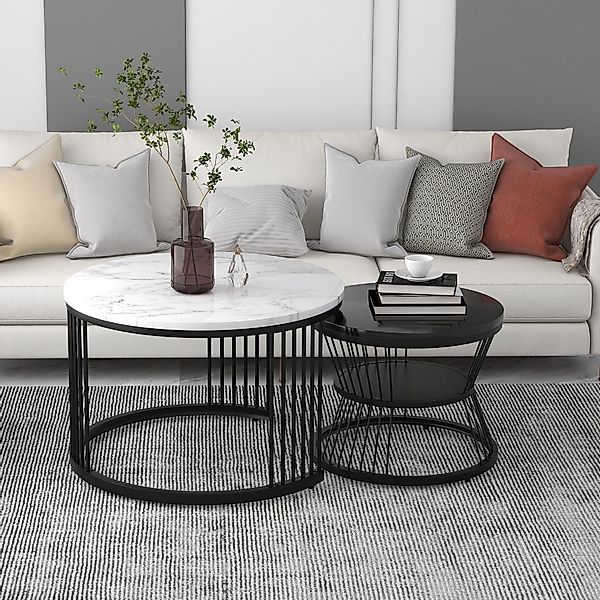 HAUSS SPOLE Couchtisch Modernes 2er-Set mit günstig online kaufen