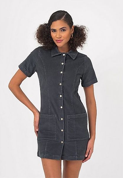 freshlions Jeanskleid Delilah mit kurzen Ärmeln günstig online kaufen