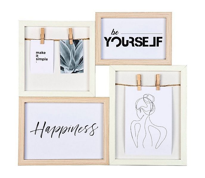 Hama Portraitrahmen Porträtrahmen Galerie, Formate 10x15 cm, 15x15 cm, 13x1 günstig online kaufen