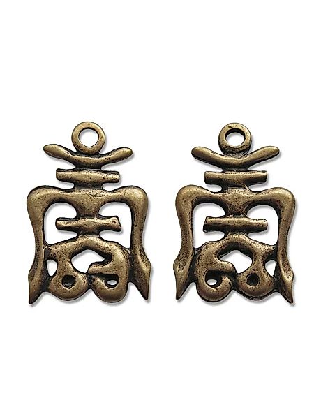 Adelia´s Amulett "Anhänger Alte Symbole Talisman", Shou - Für Langlebigkeit günstig online kaufen