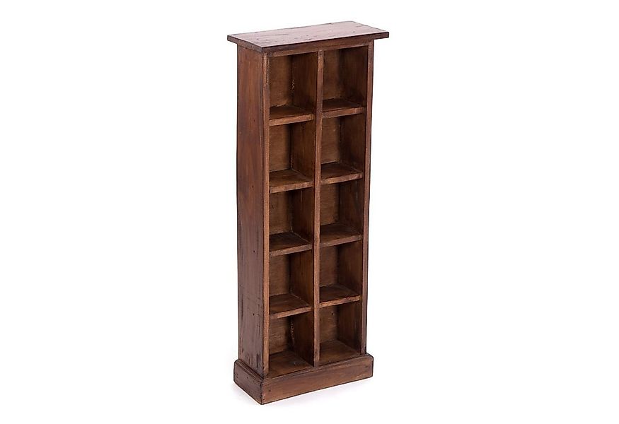 DESIGN DELIGHTS Regal RUSTIKALES CD & BÜCHERREGAL NATURE, 94x36cm(HxB) Holz günstig online kaufen