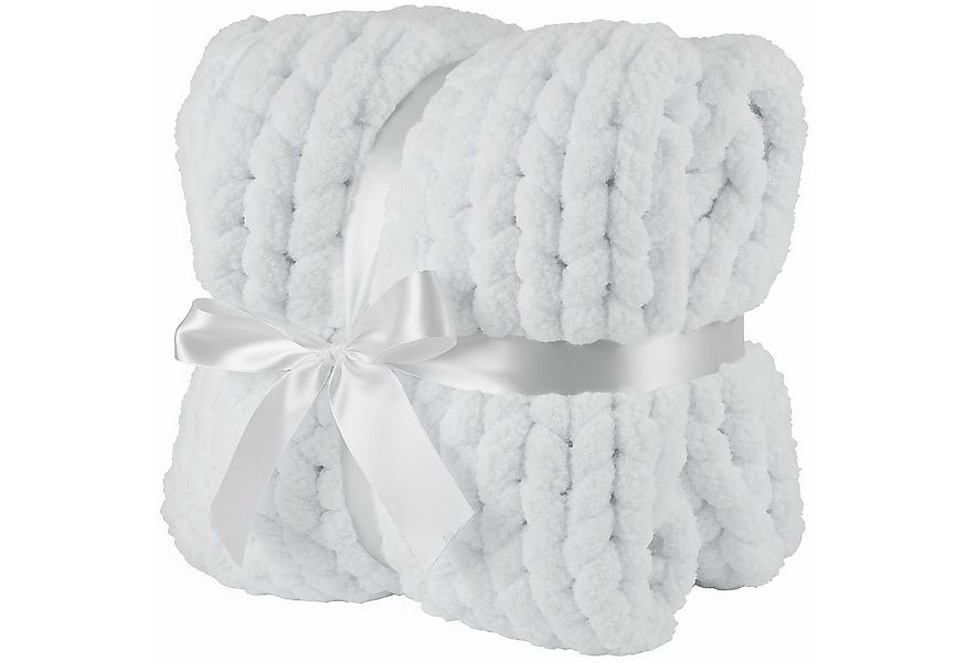 Wohndecke Grobmaschige Wohlfühldecke, Feluna, Flauschige Kuscheldecke Grobs günstig online kaufen