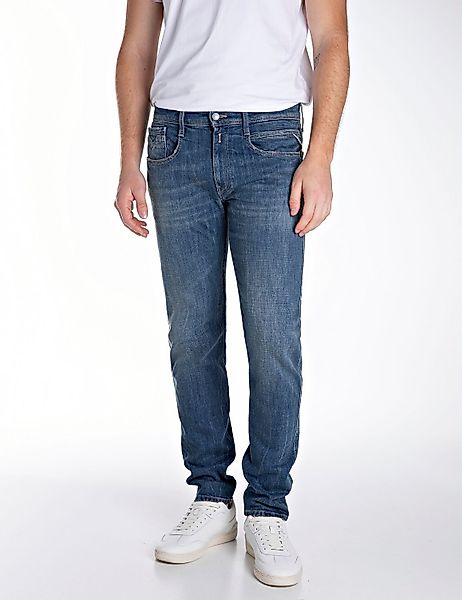 Replay Slim-fit-Jeans ANBASS mit Washed-Optik günstig online kaufen