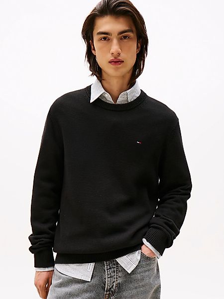 Tommy Jeans Rundhalspullover, Slim fit mit Rundhalsausschnitt günstig online kaufen