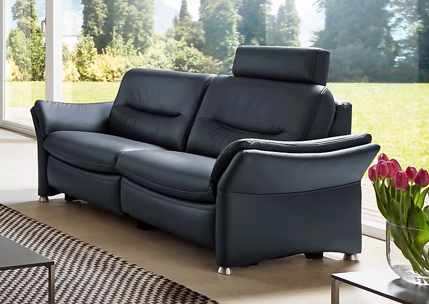 HUKLA 2,5-Sitzer "HU-SF15058 Ledersofa, Breite 194 cm", aus Leder, optional günstig online kaufen