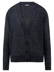 Strickjacke V-Ausschnitt BASLER blau günstig online kaufen