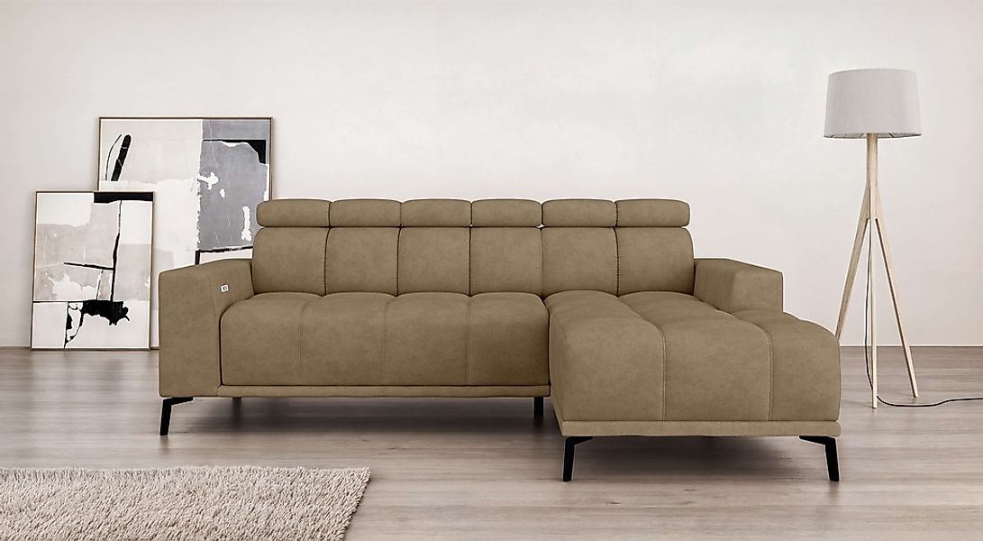 INOSIGN Ecksofa "CAZIE, Designsofa, L-Form, trendige Bubble-Optik," L-Form günstig online kaufen