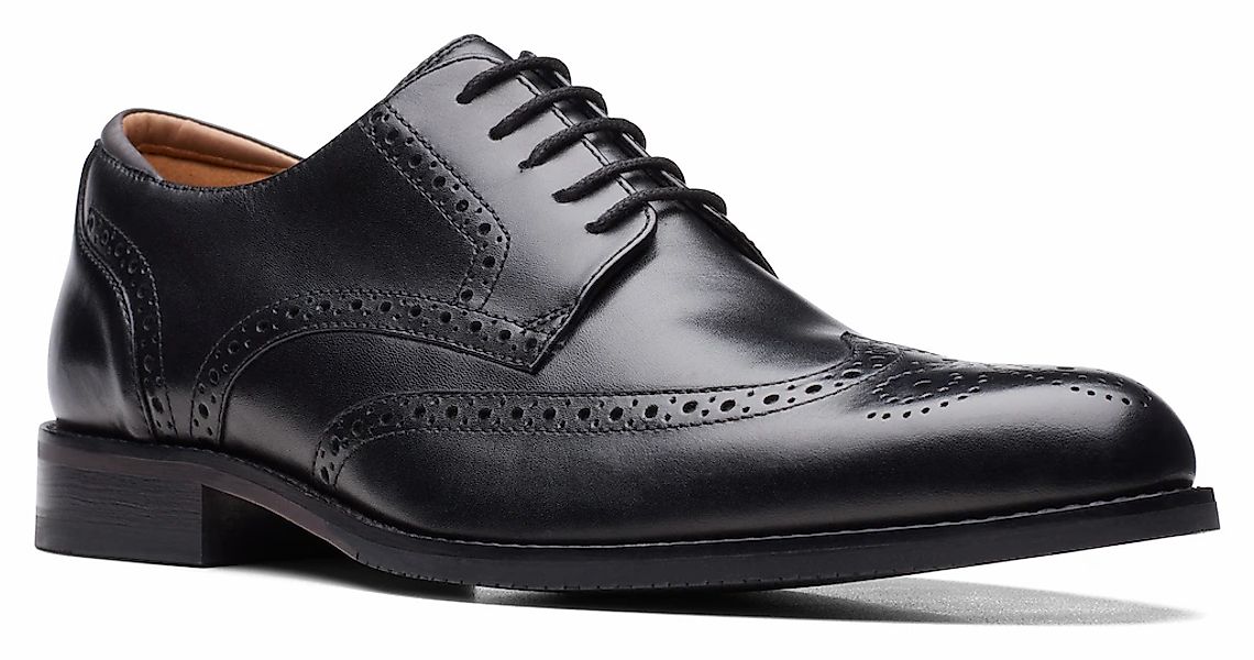 Clarks Budapester "Craft Arlo Limit" Business Schuh, Schnürschuh mit Softfu günstig online kaufen
