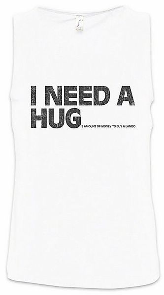 Urban Backwoods Tanktop I Need A Hug To Buy A Lambo Ärmelloses T-Shirt Race günstig online kaufen