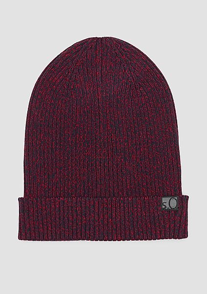 s.Oliver Strickmütze Mütze Strickbeanie mit Turn-up-Funktion günstig online kaufen