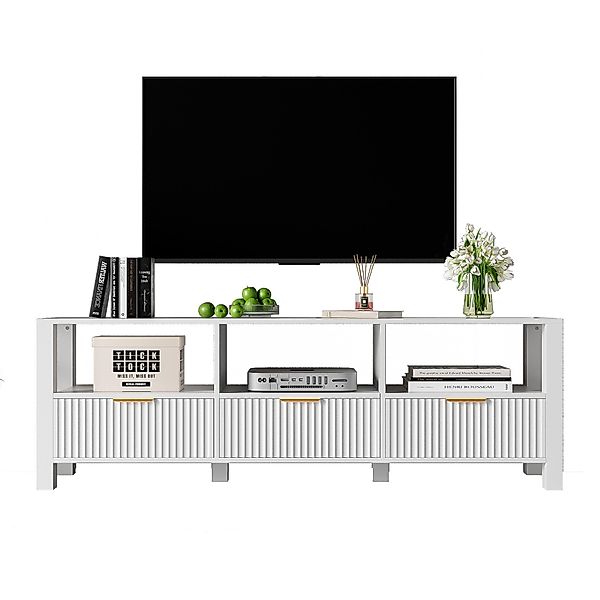 MODFU Lowboard mit LED-Beleuchtung (Fernsehtisch, TV-Board, günstig online kaufen