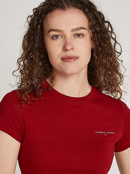 Tommy Jeans T-Shirt TJW SLIM LINEAR TEE mit Logoschriftzug günstig online kaufen