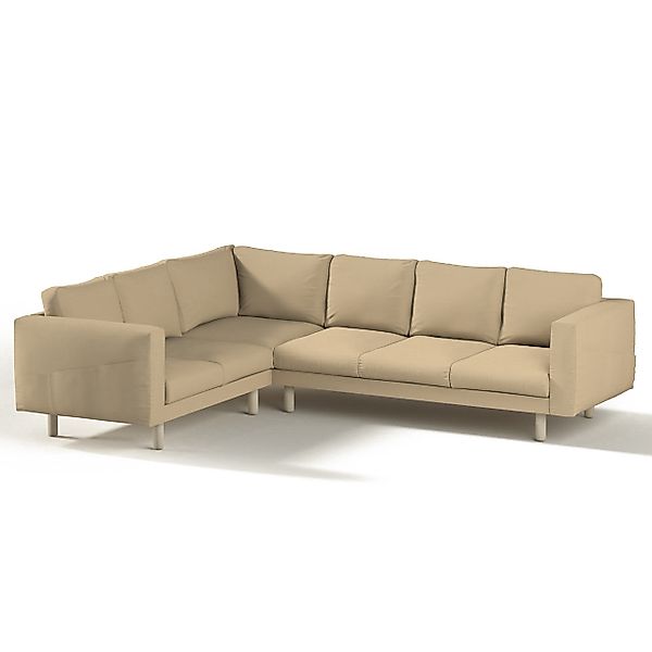 Bezug für Norsborg 5-Sitzer Ecksofa, caffe latte, Norsborg 5-Sitzer Ecksofa günstig online kaufen
