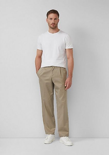 s.Oliver Chinos Hose Wide-Leg-Hose mit Elastikbund günstig online kaufen