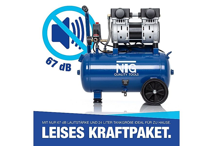 NTG Nutzfahrzeug Technik GmbH Kompressor NTG Silent Kompressor 9 Bar, 1470W günstig online kaufen